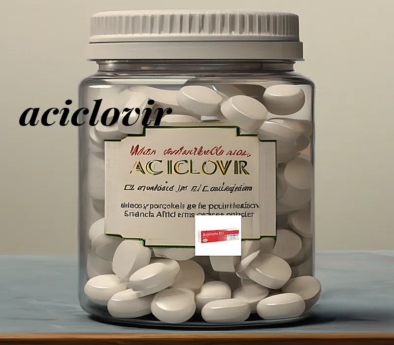 Aciclovir lo venden con receta